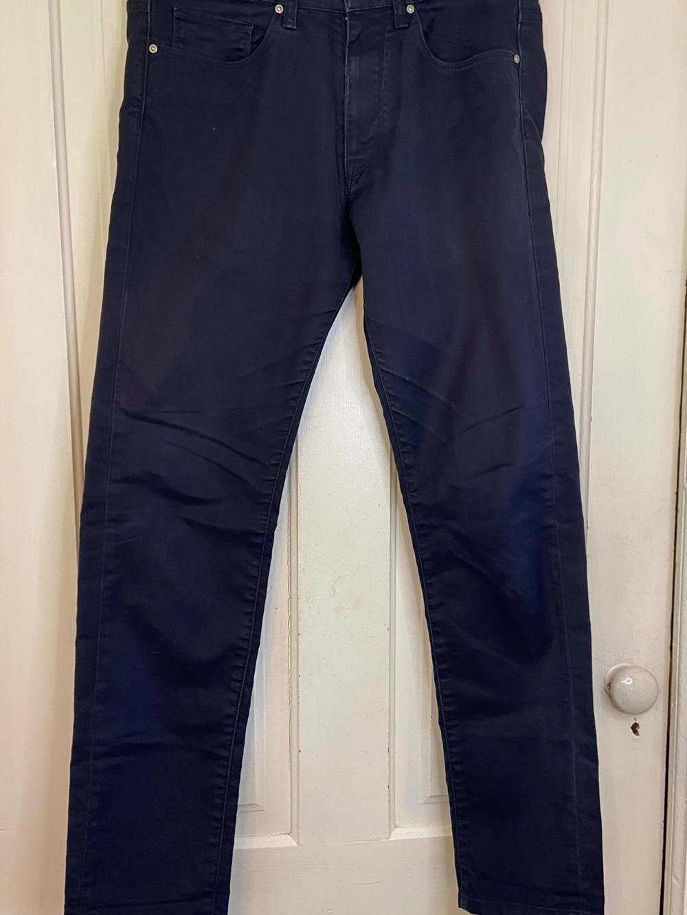 Carhartt WIP Slim Straight Men's Jeans in Navy 32x32